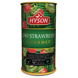 Hyson Herbata Zielona Truskawka i Kiwi 100g (GT, OPA)